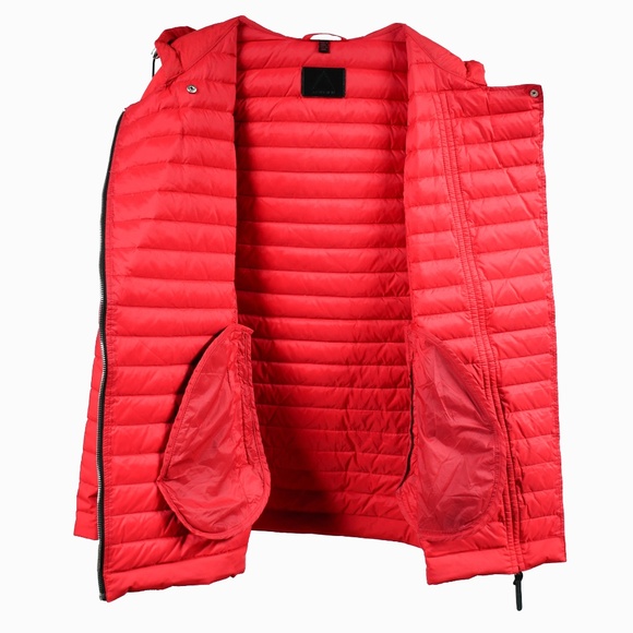 ATELIER NOIR by RUDSAK Cortina Puffer Down-Filled Coat in Red Size S - Picture 5 of 16